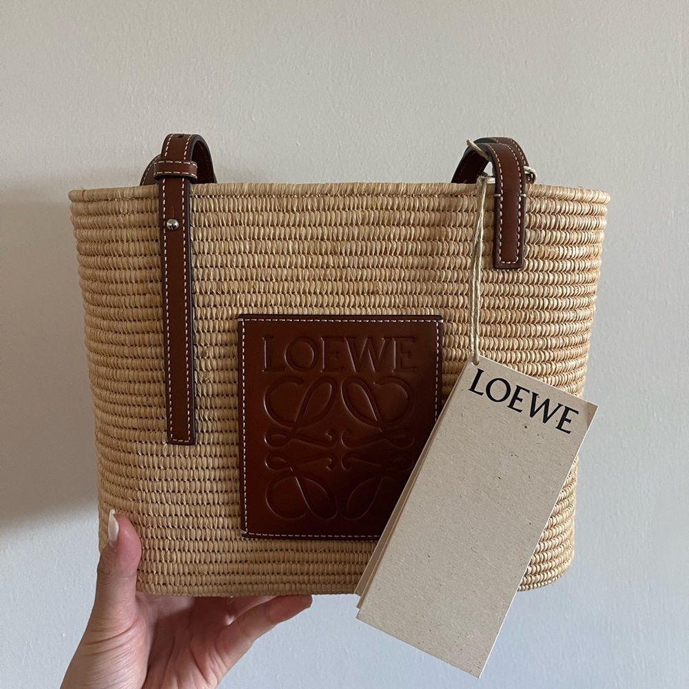 Loewe small square basket